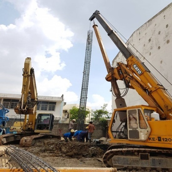 บริษัทรับทำเสาเข็มเจาะระบบแห้ง ปทุมธานี เสาเข็มเจาะระบบแห้ง 